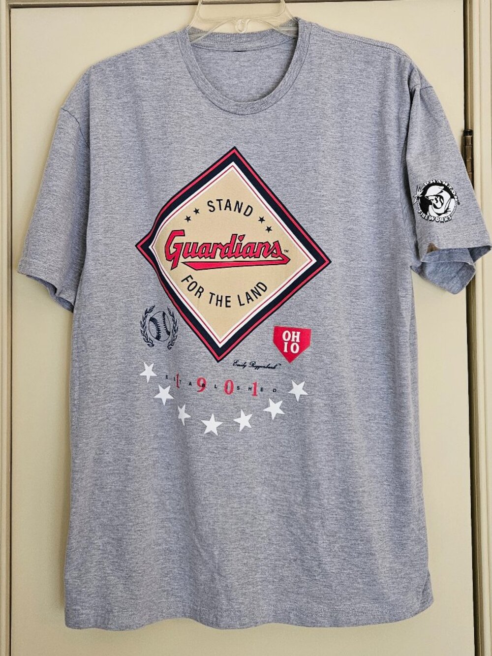 Cleveland Guardians Tee Size XL Short Sleeve From Promotion